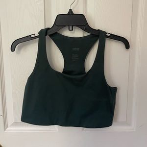 Forest green sports bra, size large from GF Collective
